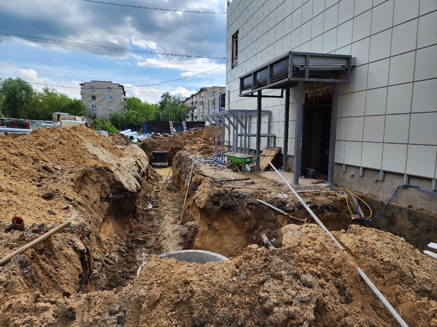 школа, ремонт, строительство, центр образования, ремонт школы, ногинск,