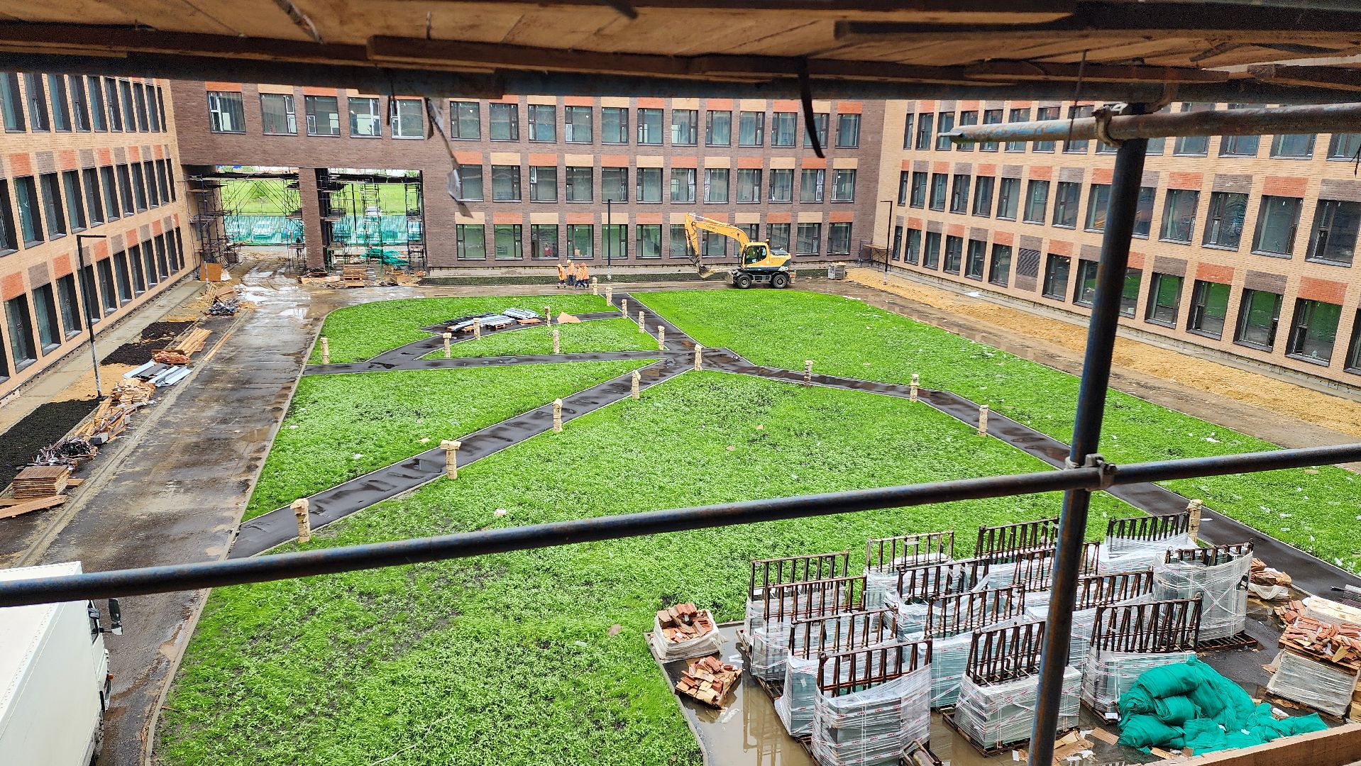 новая школа, строительство школы, школа на парковом,