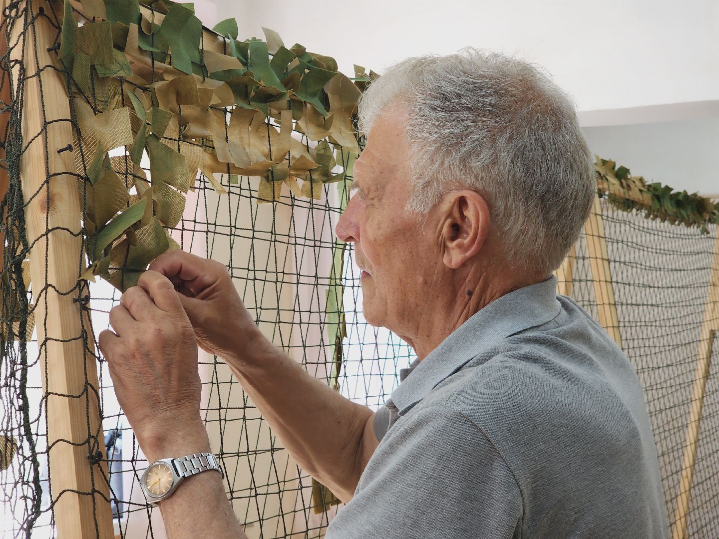 Егорьевск, маскировочная сеть, совет ветеранов, Подмсоковье, московская область,