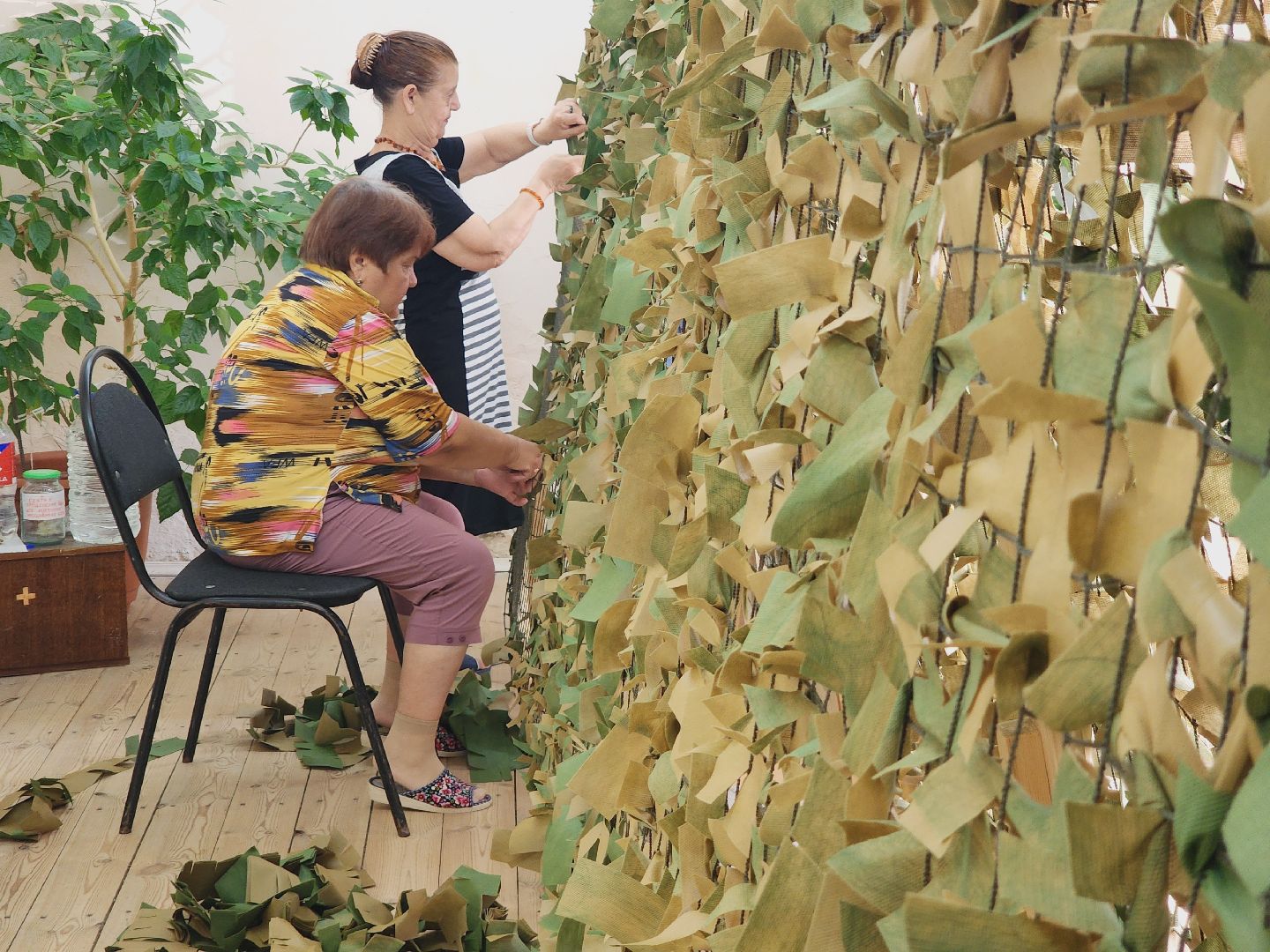 Егорьевск, маскировочная сеть, совет ветеранов, Подмсоковье, московская область,
