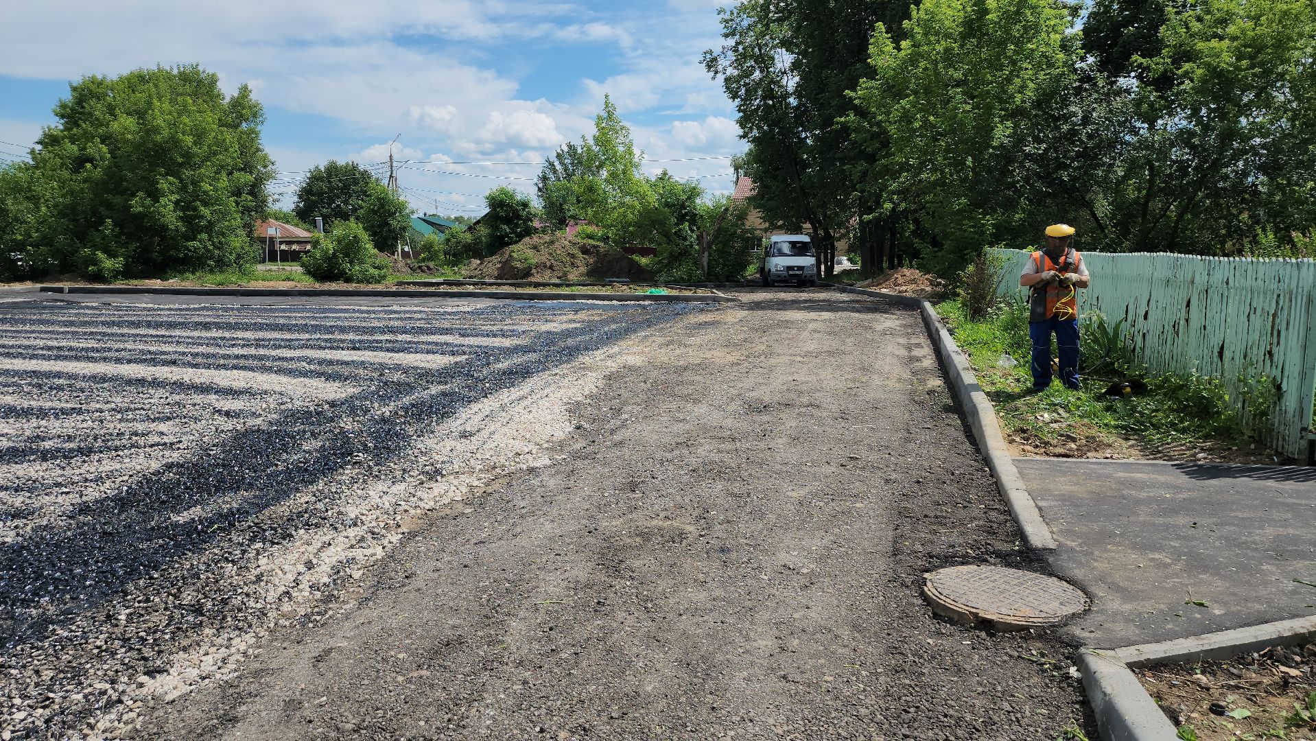 серпухов, асфальт, благоустройство, микр бумажной фабрики, улица дальняя,