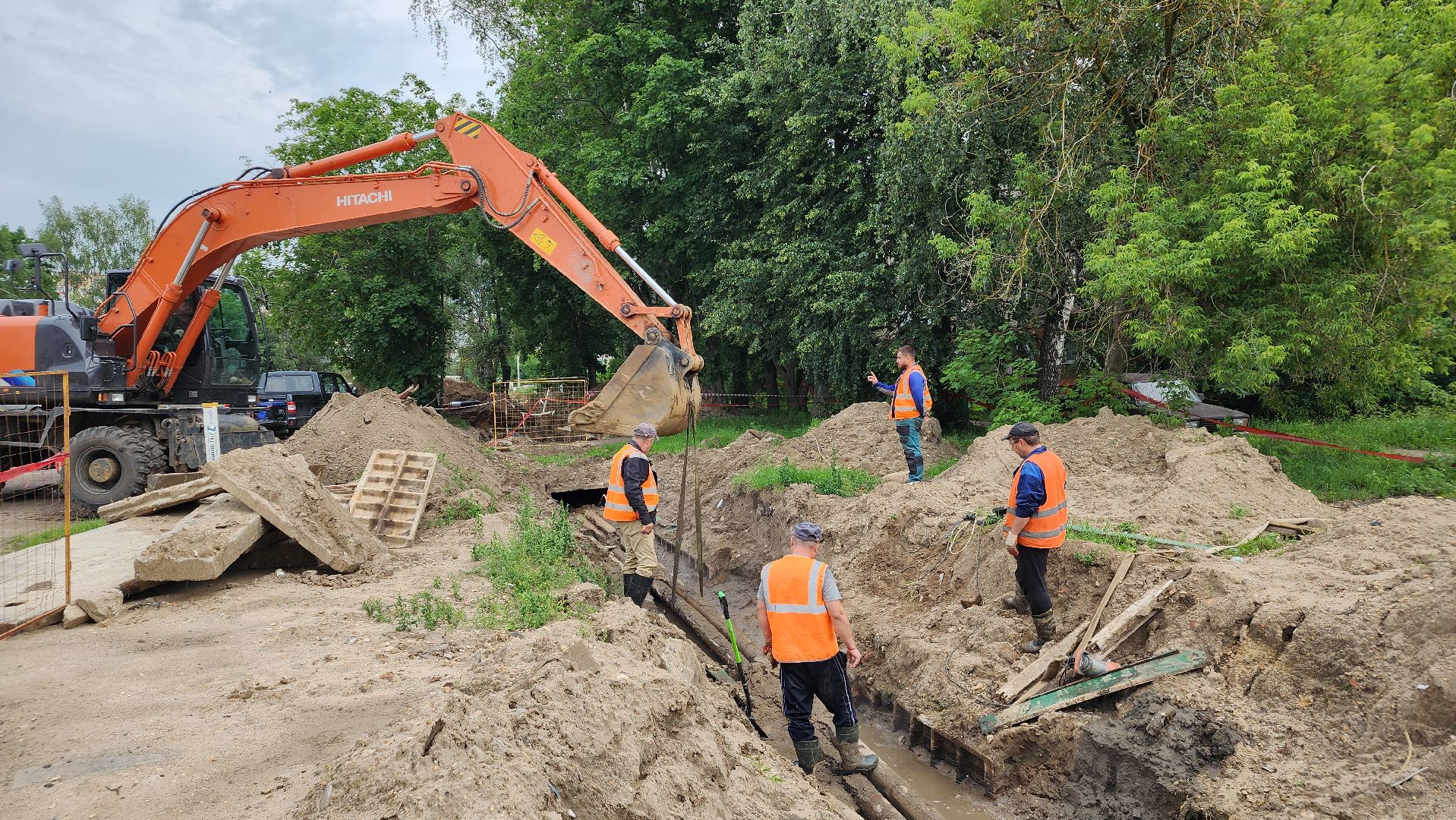 жкх, теплоснабжение, отопление, Лосино-Петровский, капремонт теплосетей,