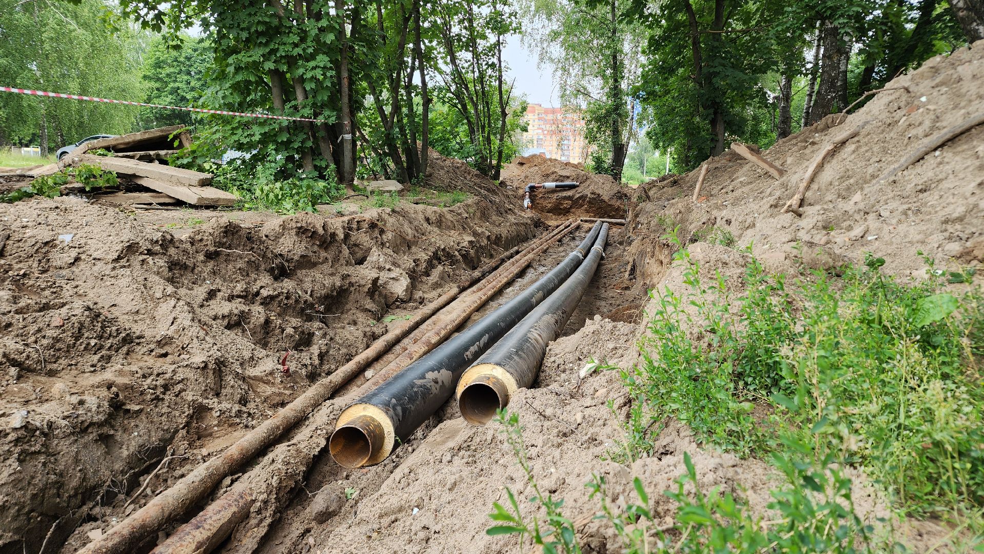 жкх, теплоснабжение, отопление, Лосино-Петровский, капремонт теплосетей,