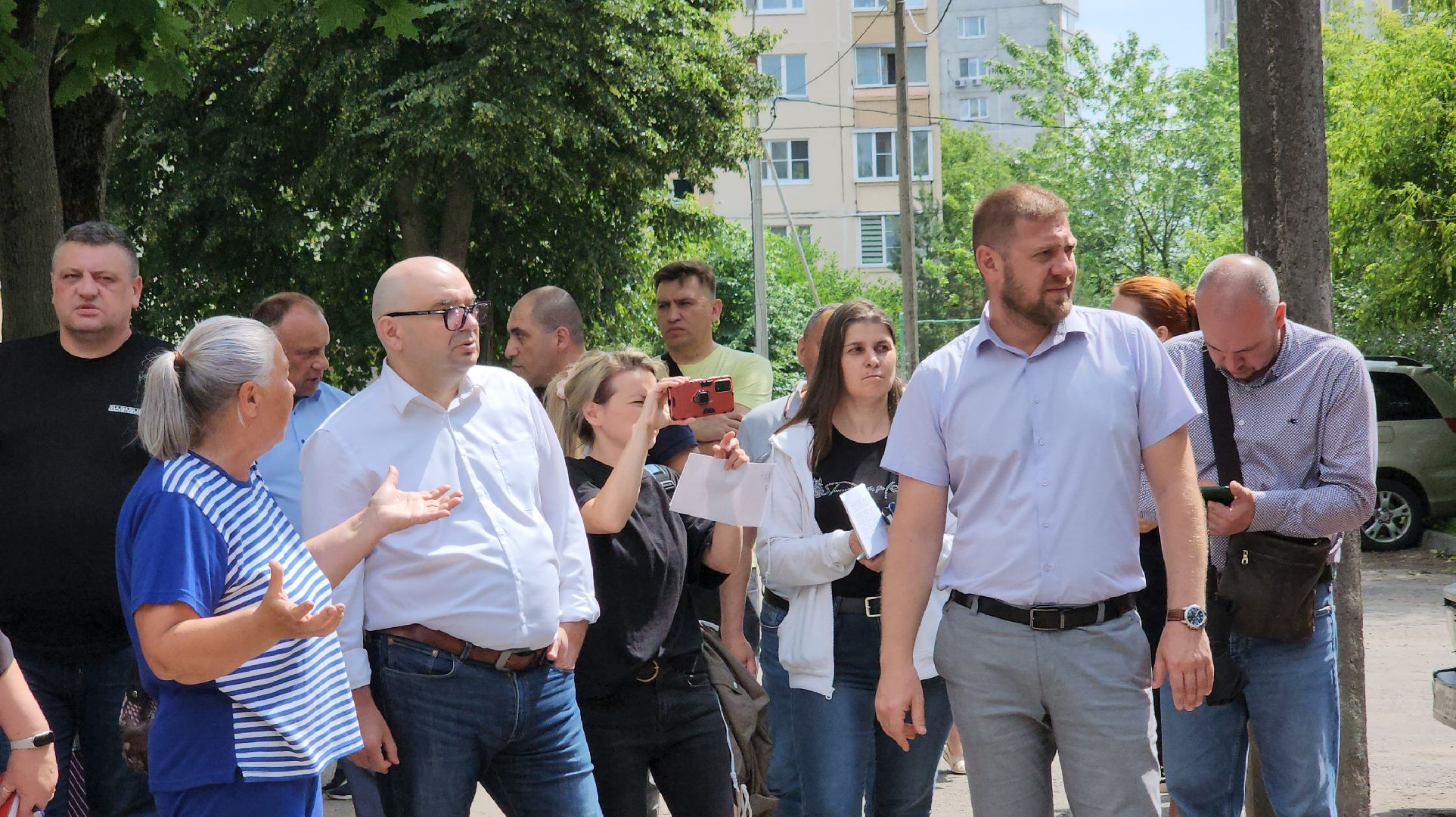 встреча с жителями, благойстройство, мигранты, Лосино-Петровский,