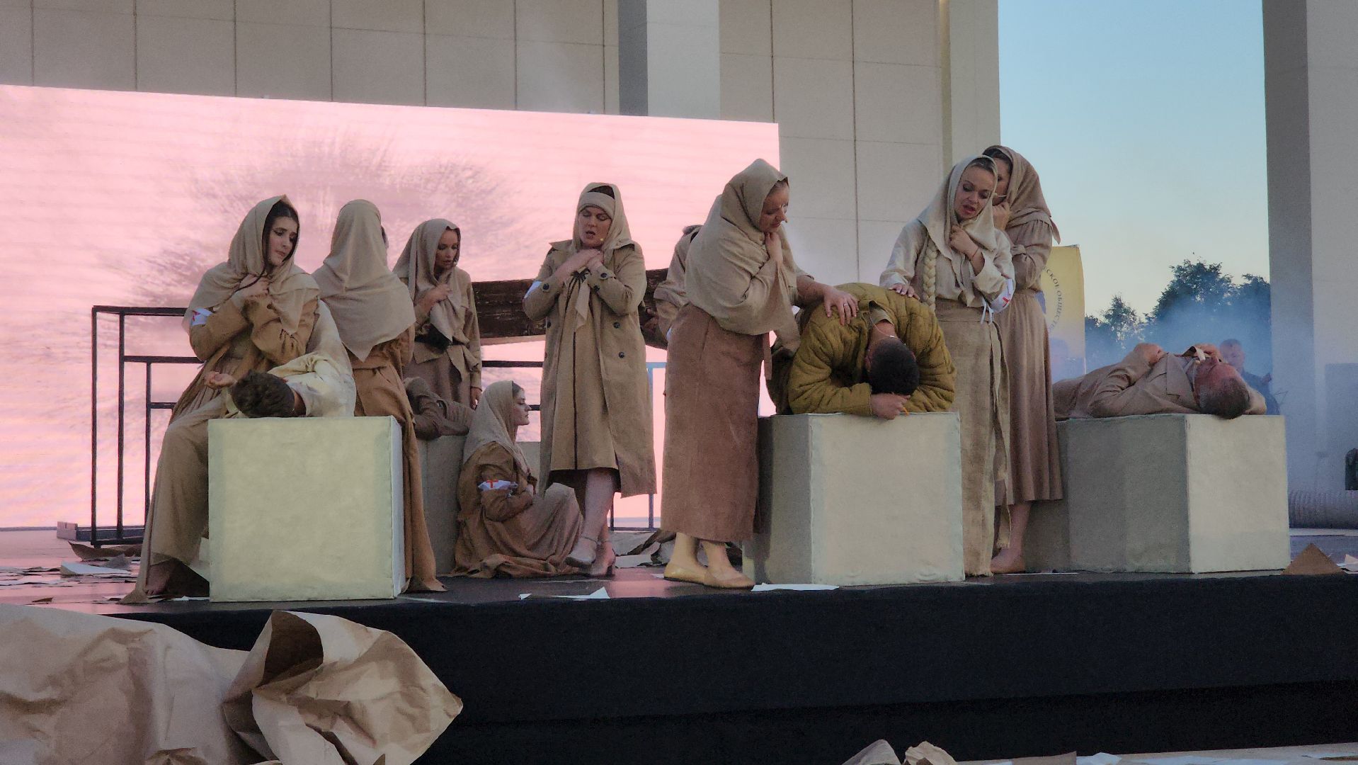 судьба человека, сво, вов, спектакль, зоя, музейный комплекс зоя, руза,