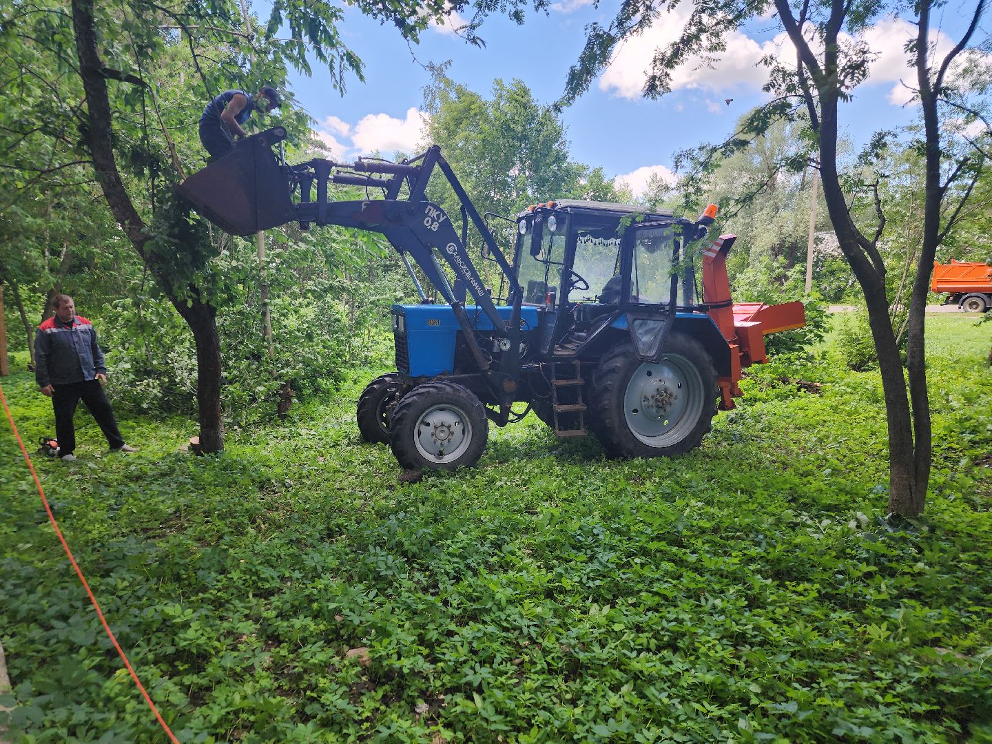 устранение последствий урагана, орехово-зуевский округ,