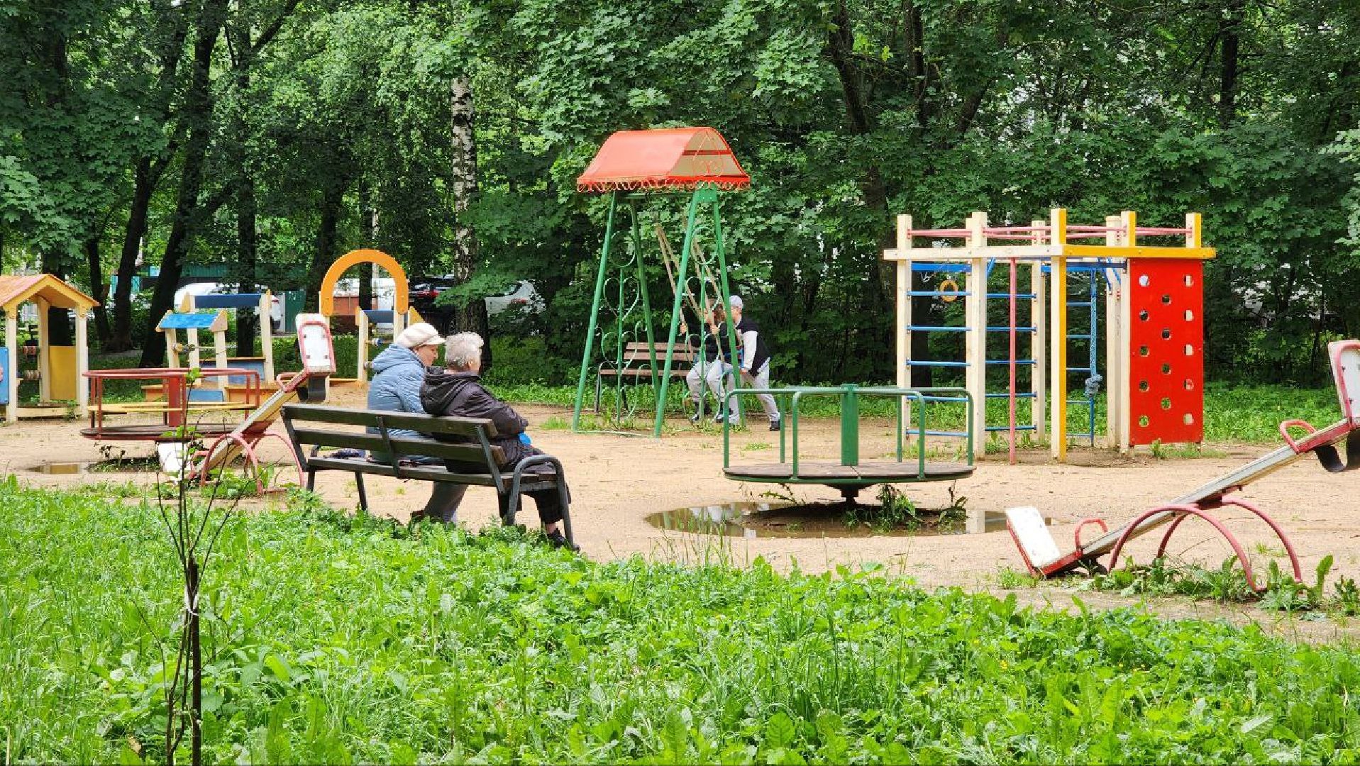 Солнечногорск, Выездная администрация, Ржавки, благоустройство, детские игровые площадки,