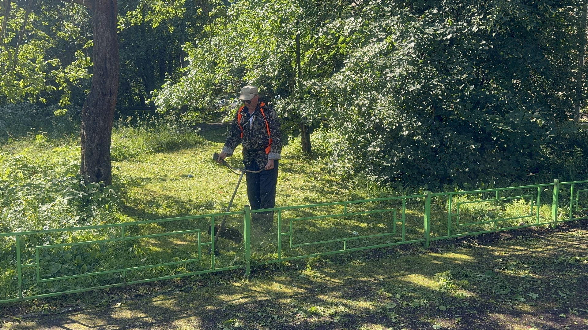 Солнечногорск, Последствия урагана, уборка детских площадок, спил деревьев, подтопление,