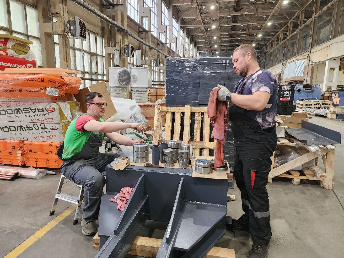 Производство, Эс Ти Кроун, Химико-термическое оборудование, ленинский городской округ, белокаменное шоссе, МОСМЕК, Складской комплекс,