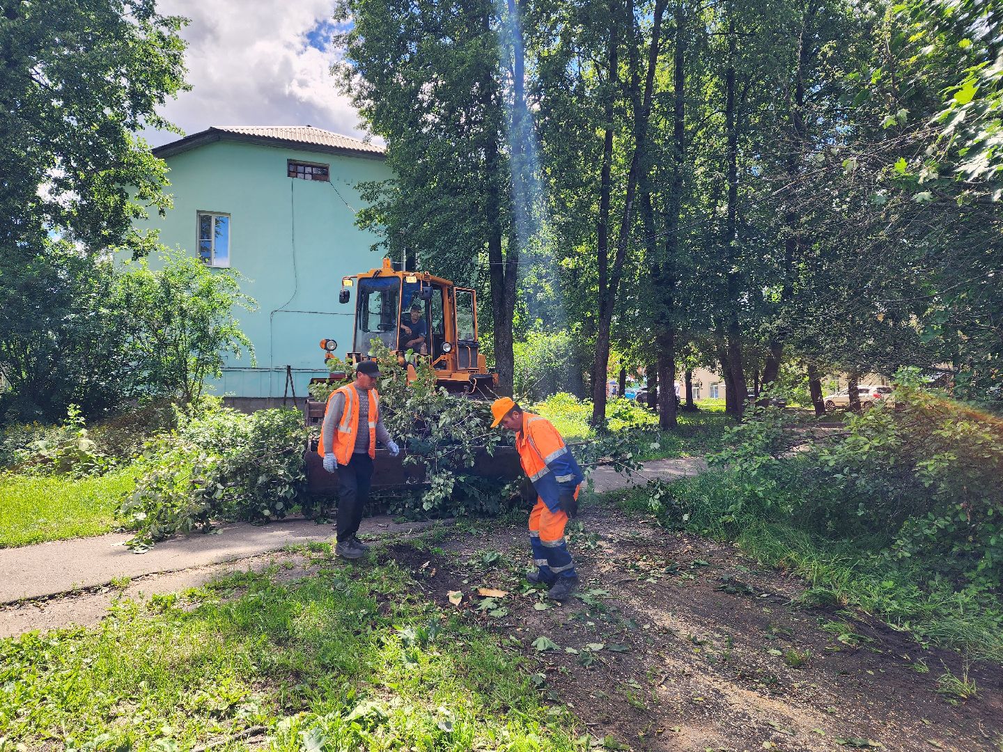красноармейск, г.о. пушкинский, ураган эдгар, последствия урагана,