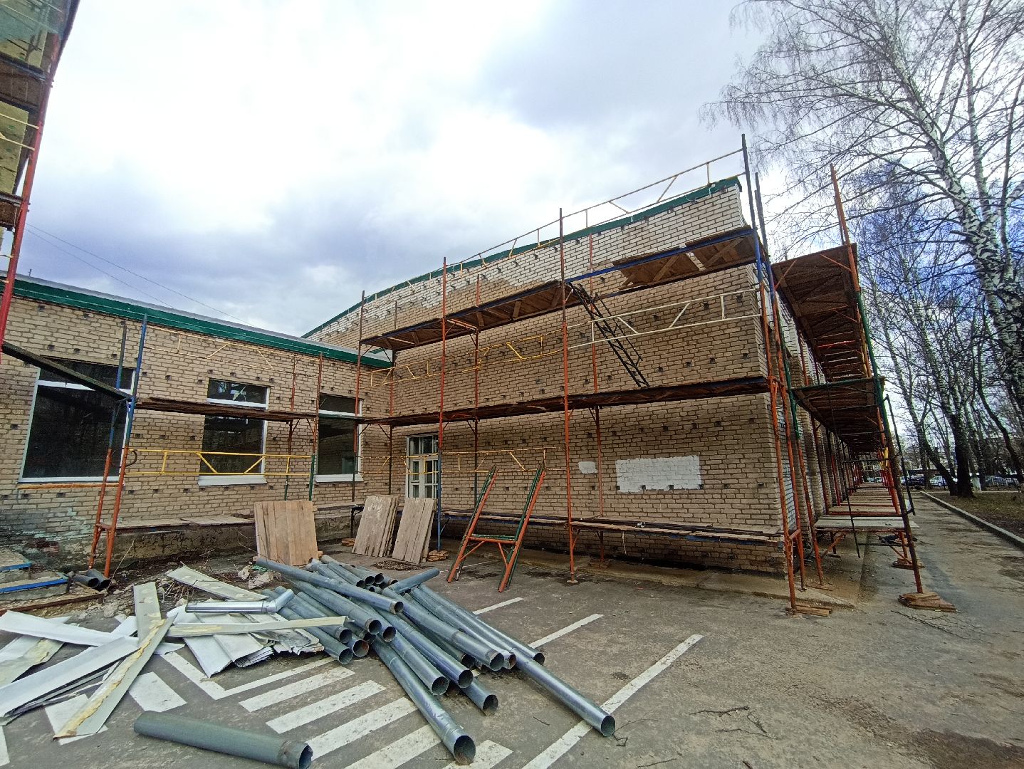 Серпухов, ремонт, школа, нацпроект, образование