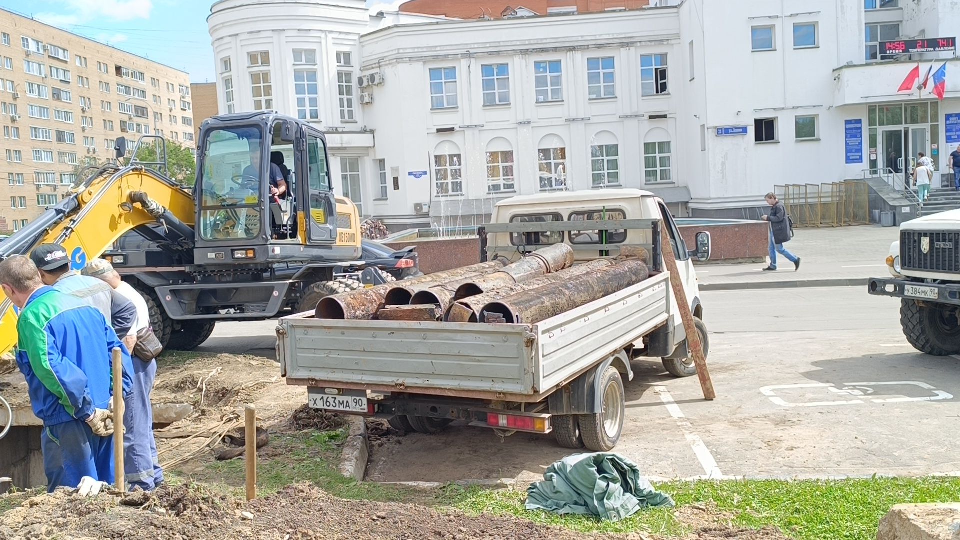 трубы, жкх, замена труб, лобня,