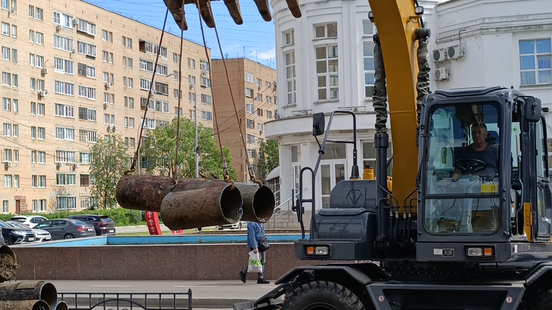 трубы, жкх, замена труб, лобня,