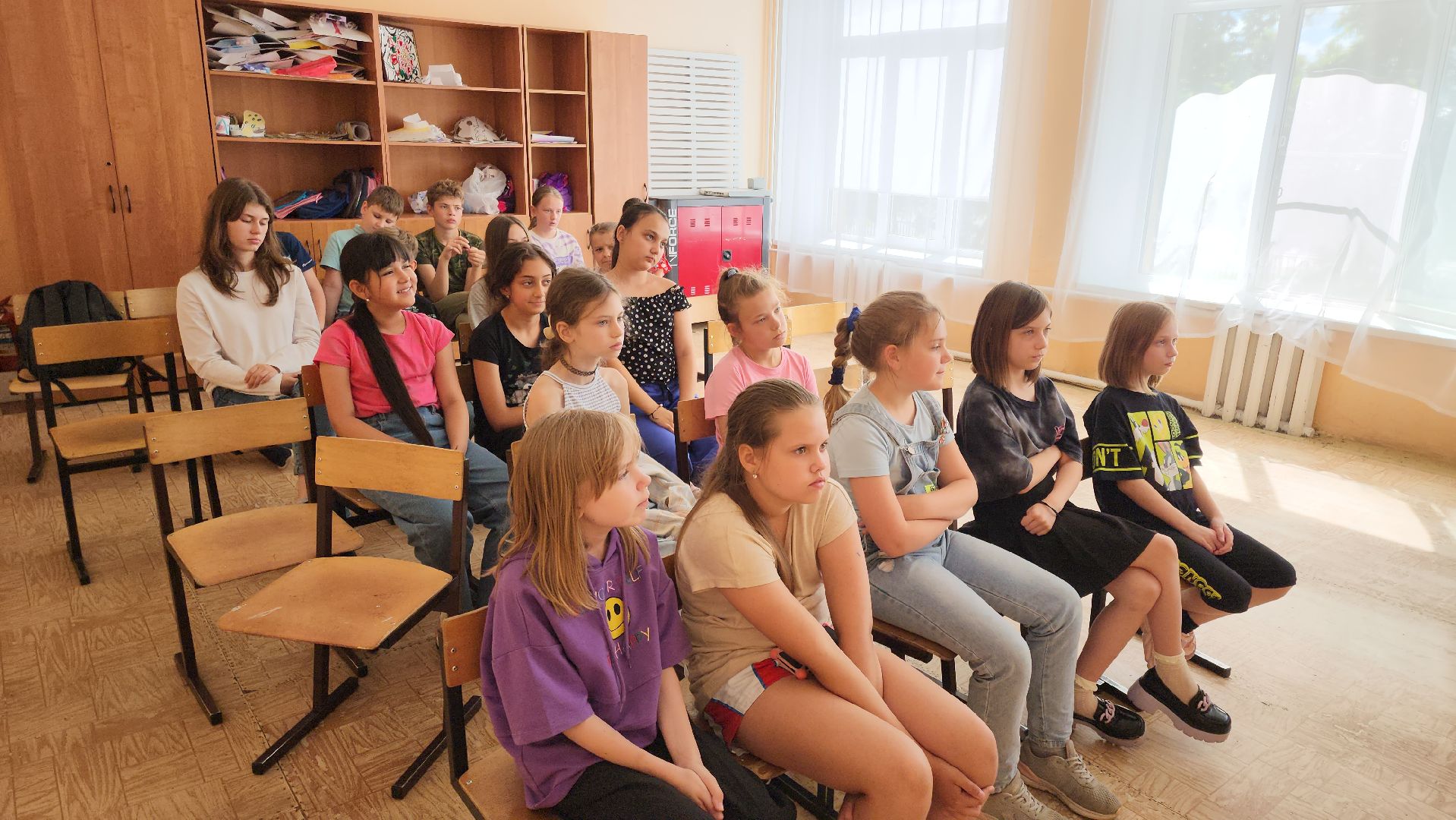 кашира, школа 1, детский лагерь, школьный лагерь, акварельки, рисование, изобразительное искусство, история искусства,