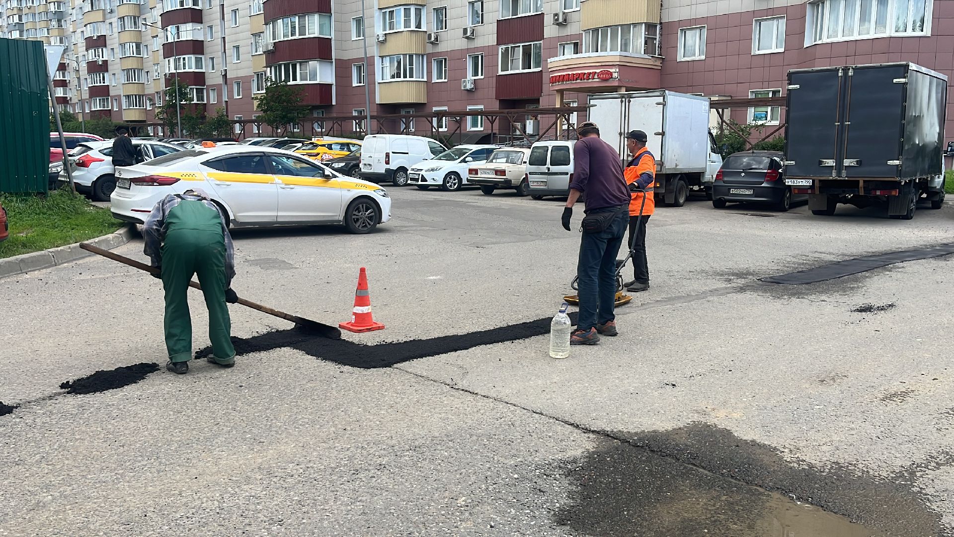 ремонт, ремонт дорог, ямочный ремонт, ямы на дорогах,