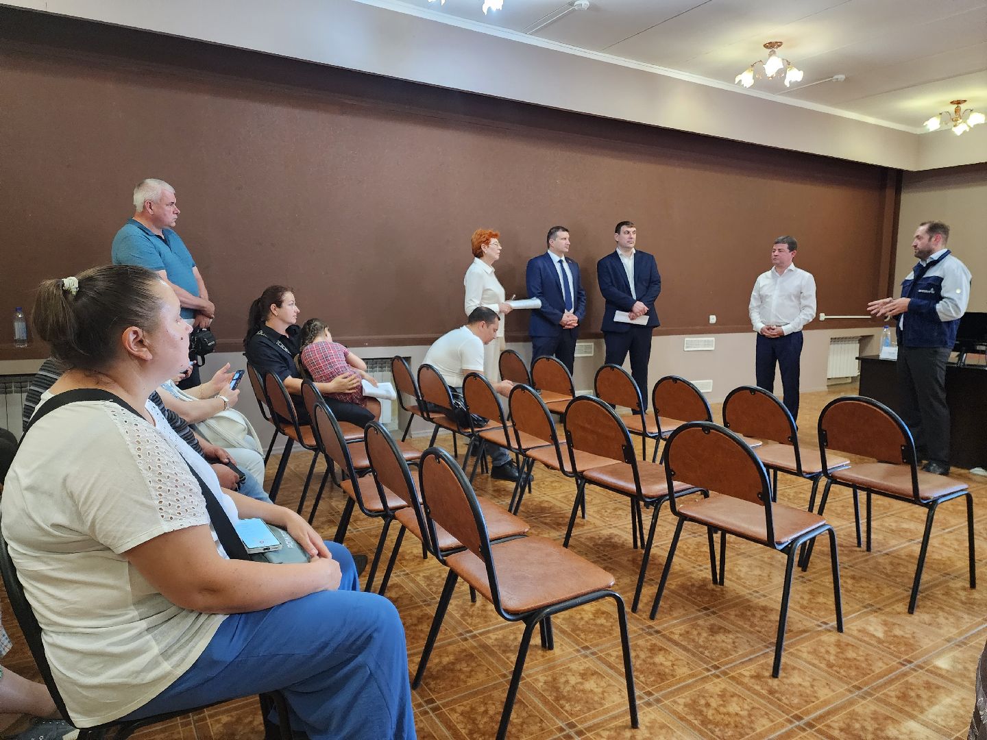 раменское, общество,встреча с жителями по вопросам газификации населенных пунктов,