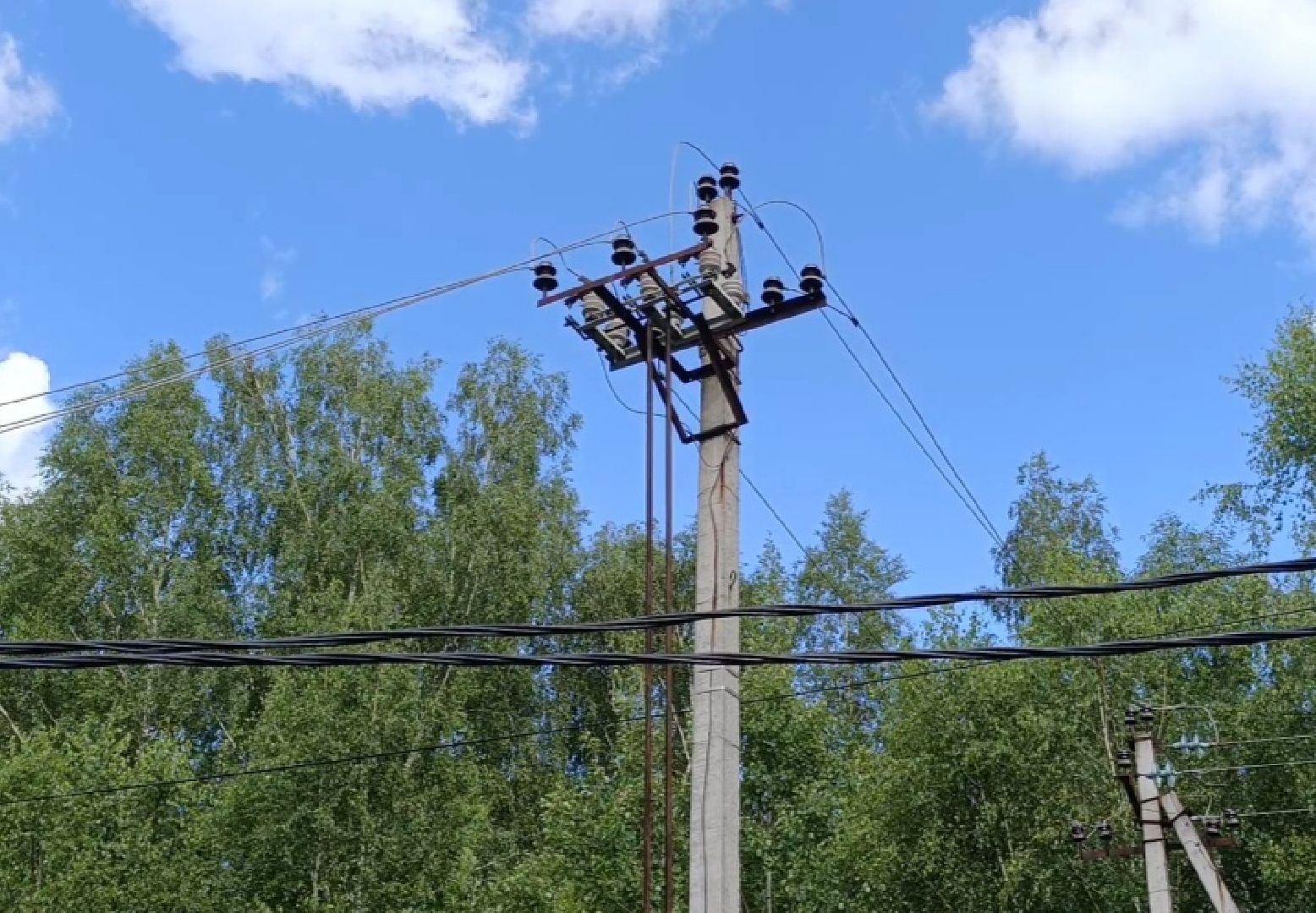 Раменский округ, СНТ Улыбка, Подключение электроэнергии, Восстановили электричество,