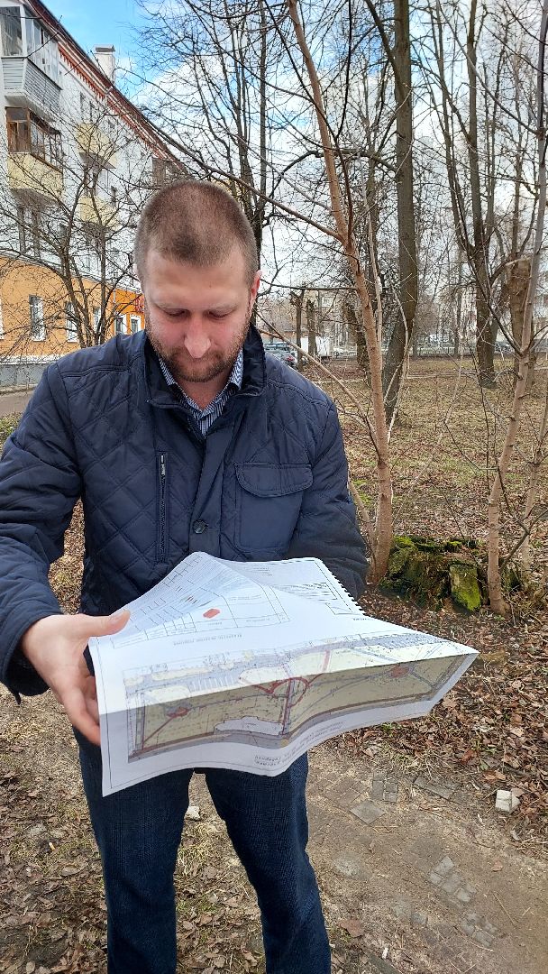 серпухов, сквер, благоустройство, среда обитания, тропинки