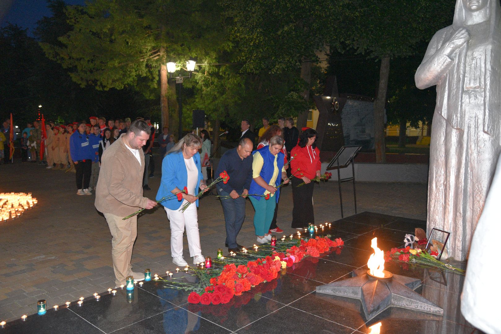 лотошино, день памяти и скорби, 22 июня, акция, свеча памяти,