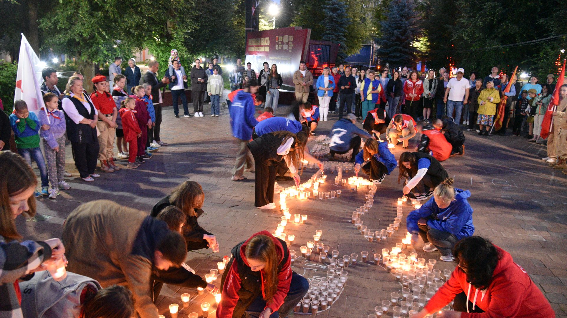 лотошино, день памяти и скорби, 22 июня, акция, свеча памяти,