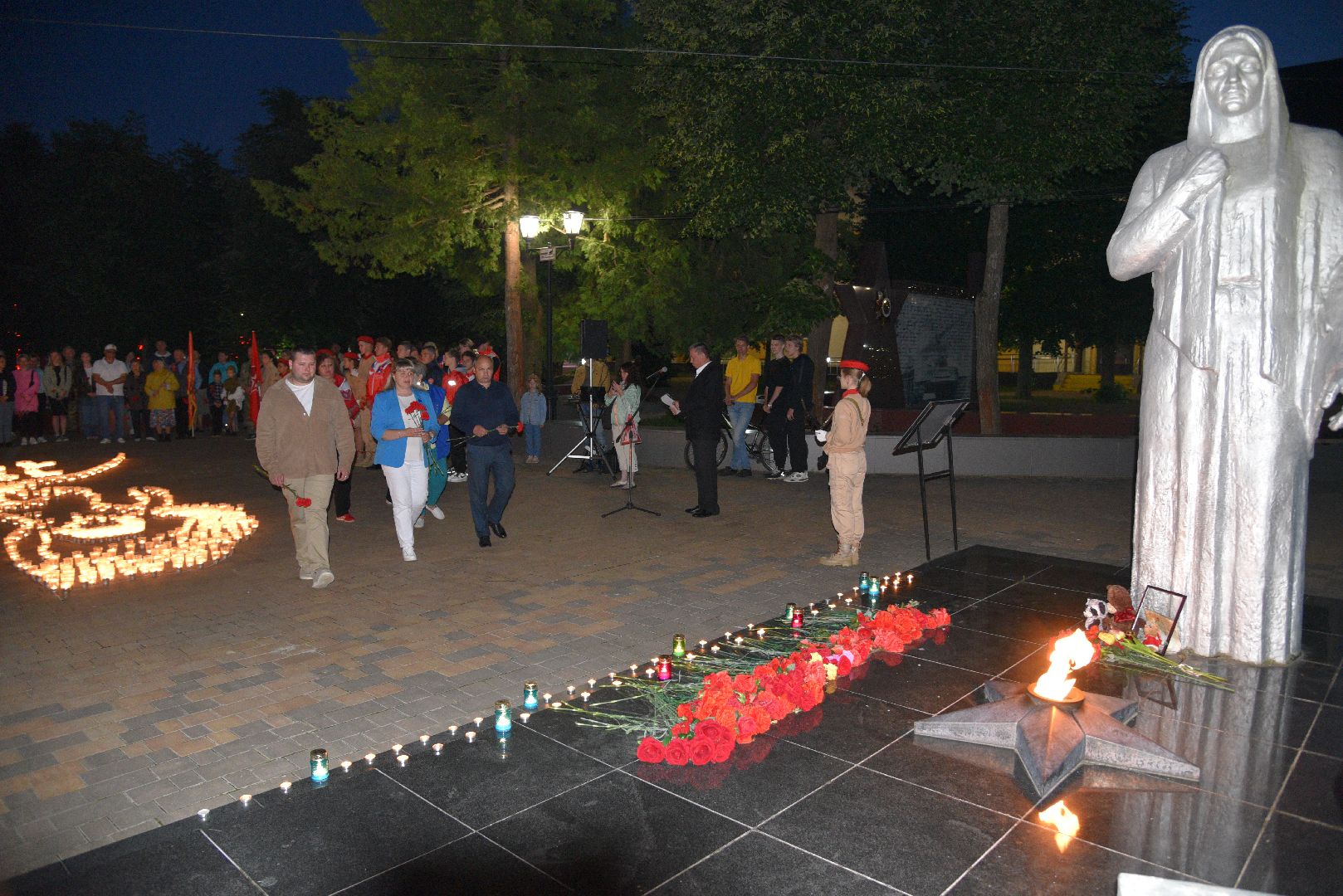 лотошино, день памяти и скорби, 22 июня, акция, свеча памяти,