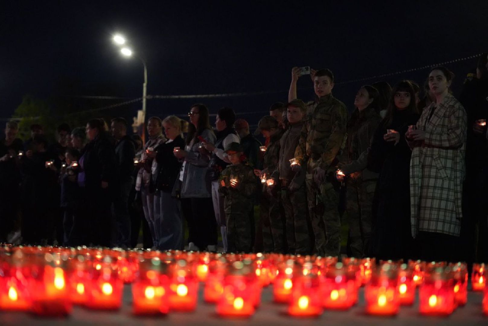 Свеча памяти, Патриотическая акция, ВОВ, Сергиев Посад, Память,