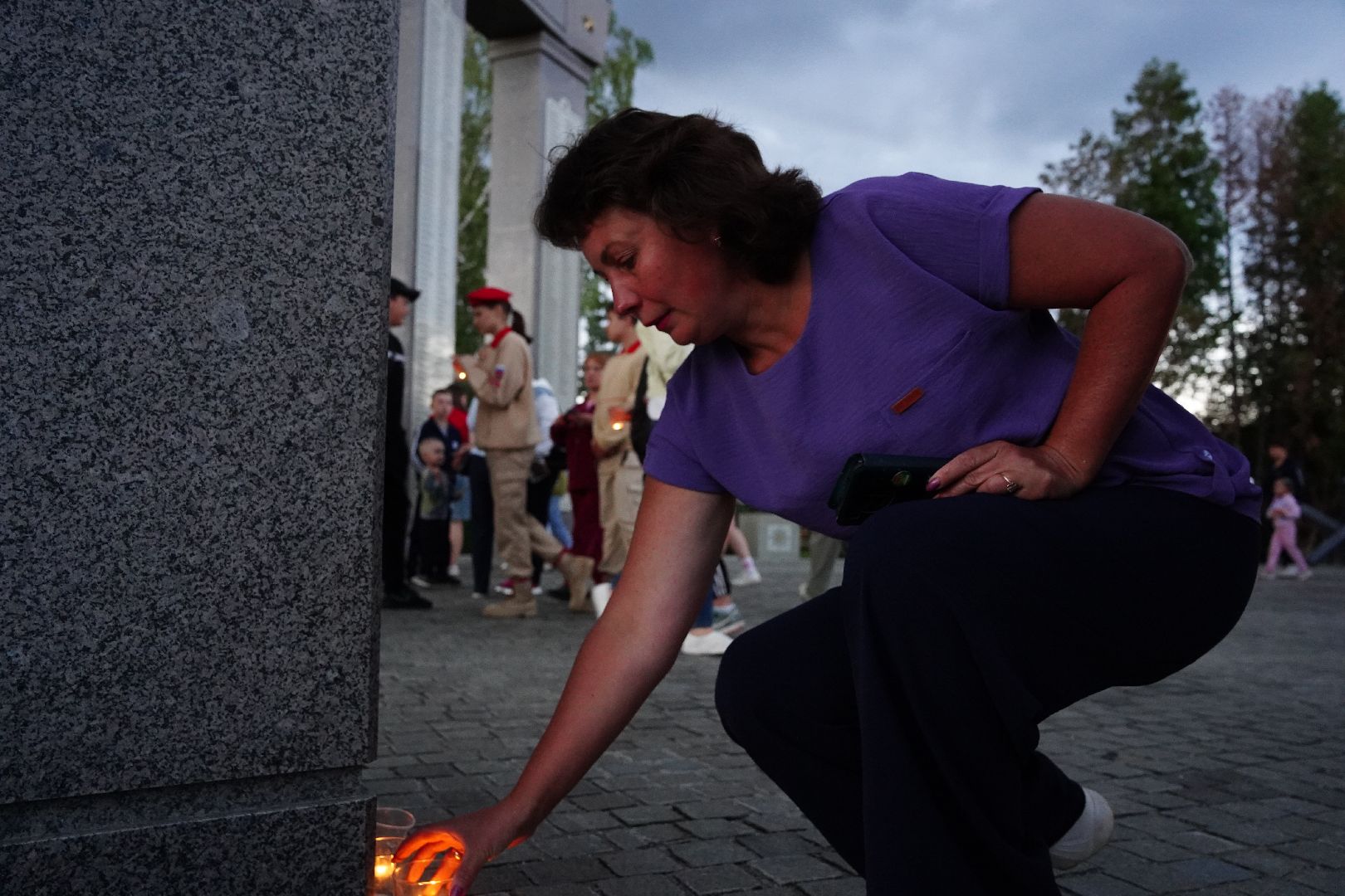 свеча памяти, день памяти и скорби, памятная дата, Рошаль помнит, Большая Шатура, рошаль,