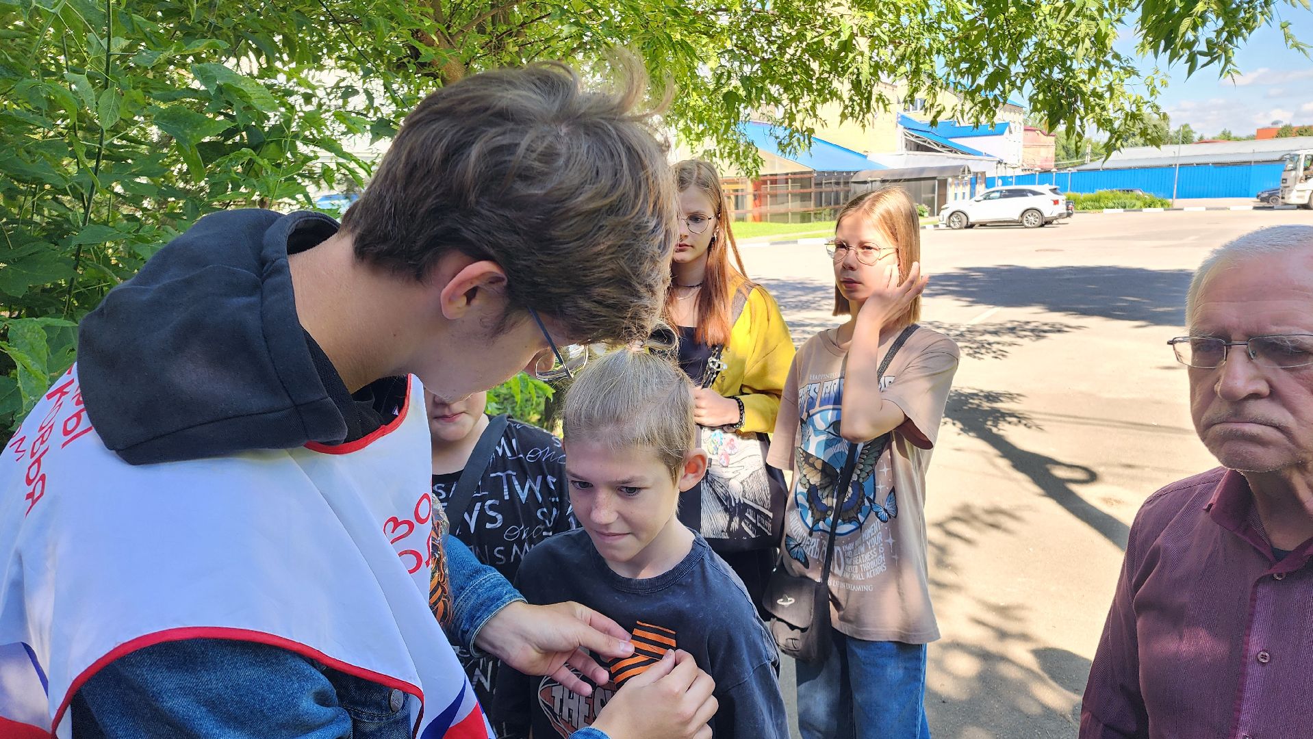 ЦВПВ, Домодедово, Подмосковье, георгиевская лента, День памяти и скорби, Митинг, возложение цветов,