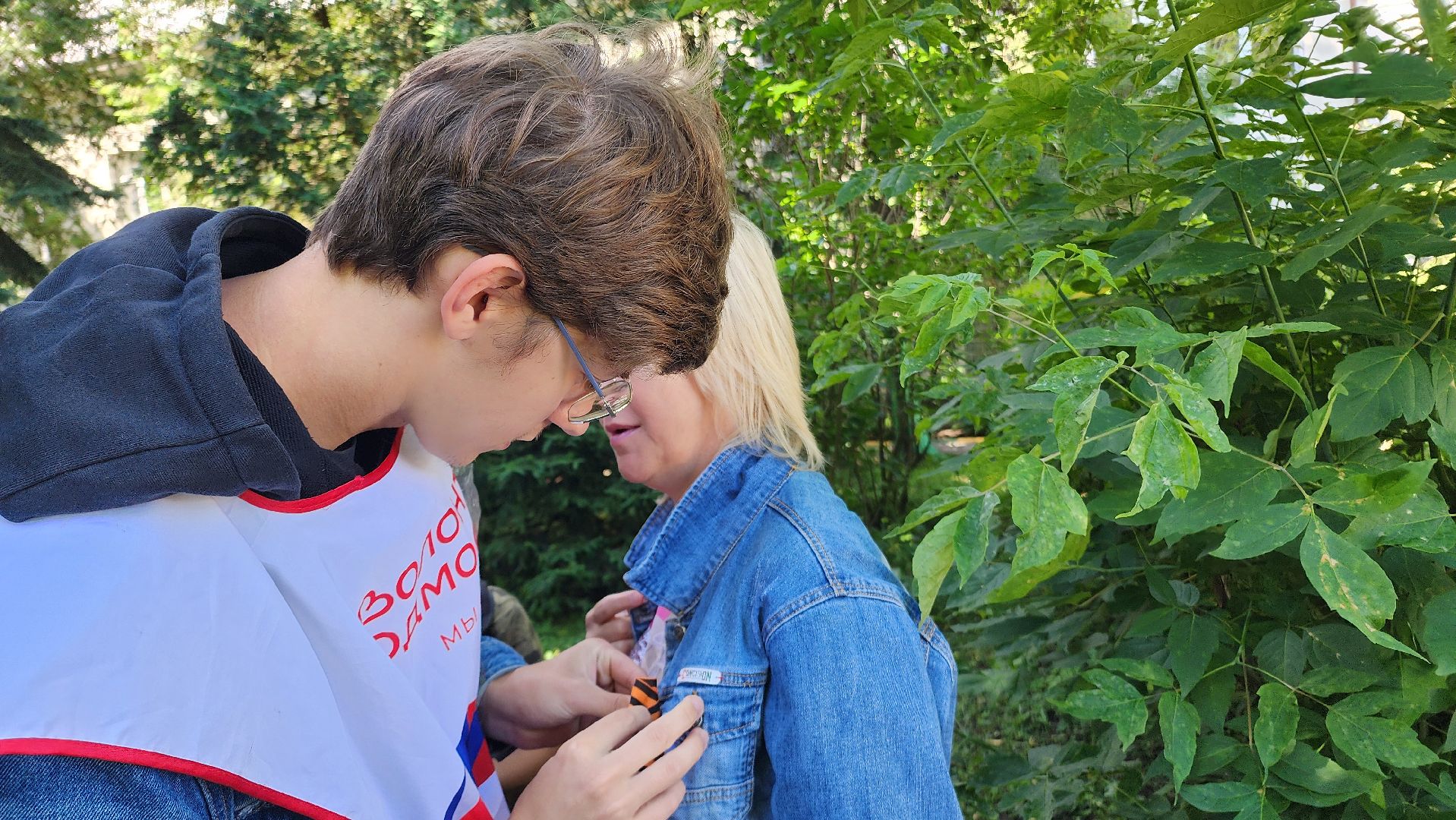 ЦВПВ, Домодедово, Подмосковье, георгиевская лента, День памяти и скорби, Митинг, возложение цветов,