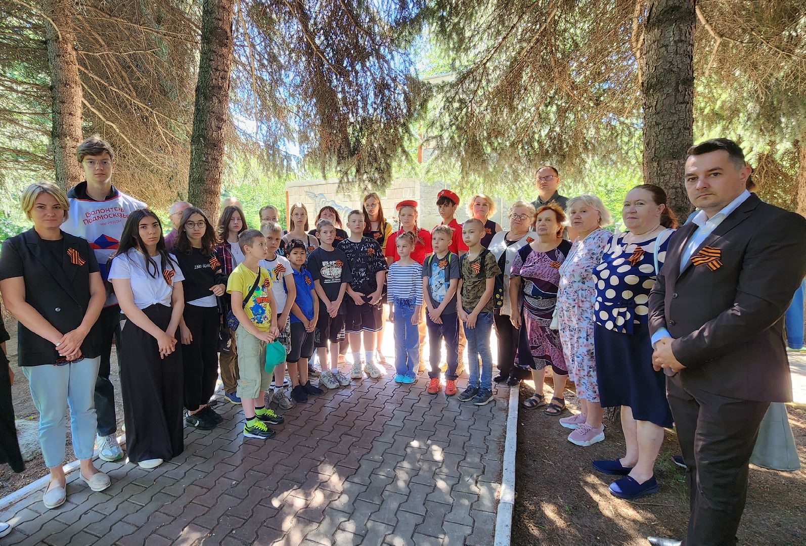 день памяти и скорби, ВОВ, 22 июня 1941 года, Война, Подмосковье, Домодедово, Митинг, Обелиск, Монумент, памятник,