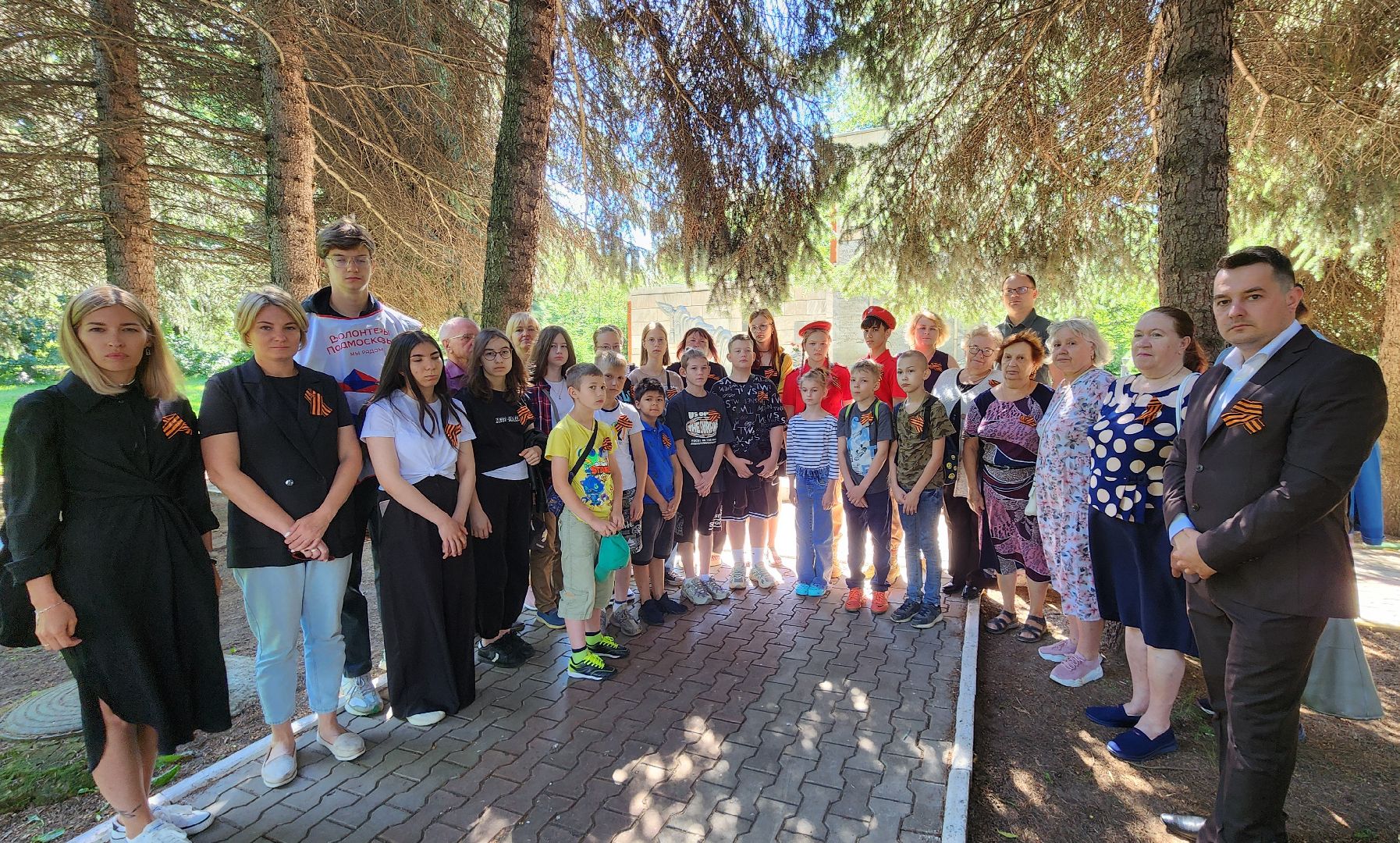 день памяти и скорби, ВОВ, 22 июня 1941 года, Война, Подмосковье, Домодедово, Митинг, Обелиск, Монумент, памятник,