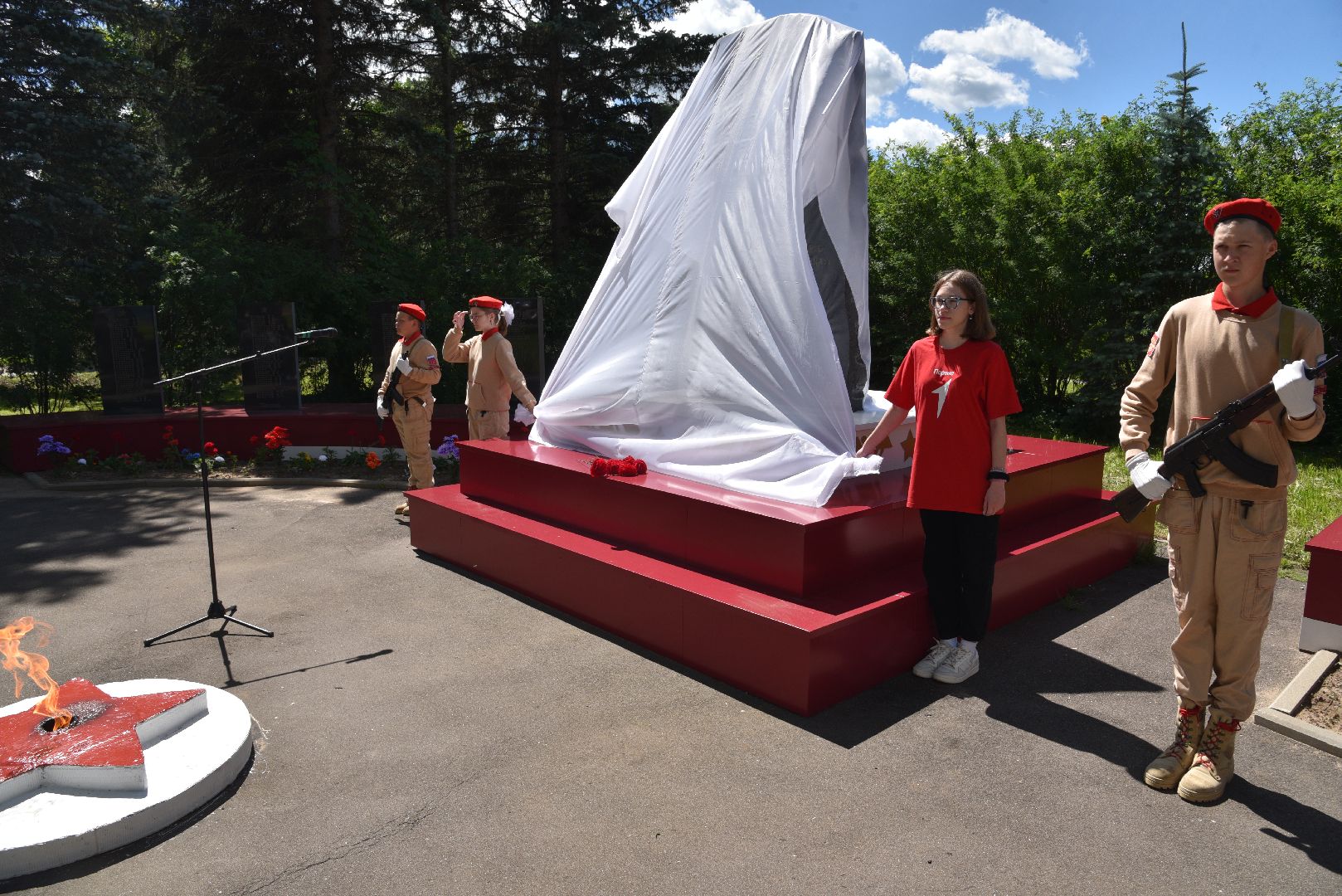 лотошино, микулино, день памяти и скорби, 22 июня, памятник,