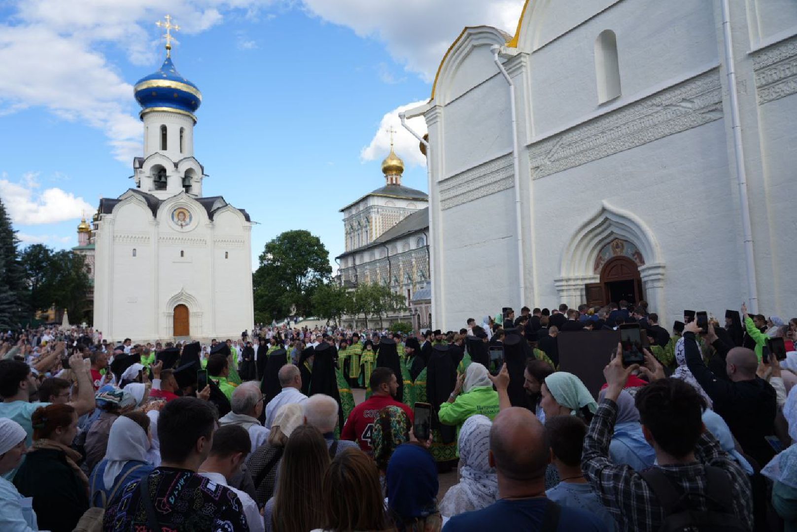 Троица, Андрей Рублев, Троице-Сергиевая лавра, Патриарх Кирилл, Сергиев Посад, Сергиево-Посадский городской округ, Эксклюзив, Вера, Религия, Сергей Пахомов,