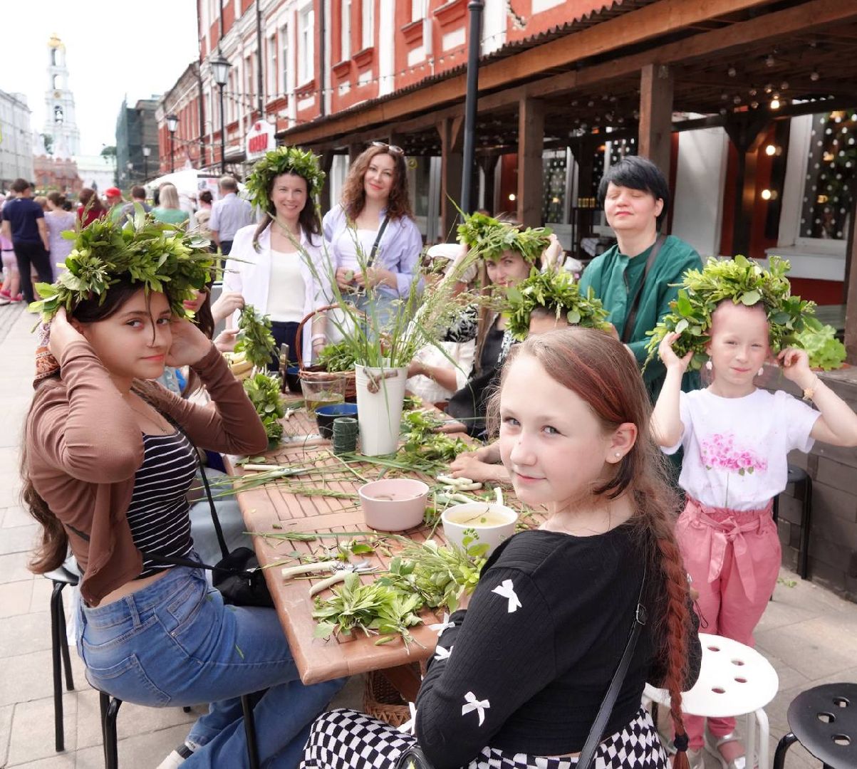 Сергиев Посад, Троицкий венок, Фестиваль, Туризм, Лето в Подмосковье,