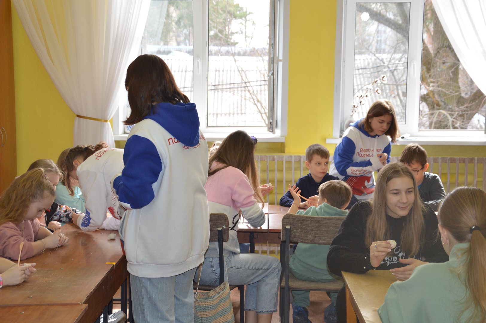 Шатура, Созвездие, Волонтёры, мастер-класс, лепка, сова