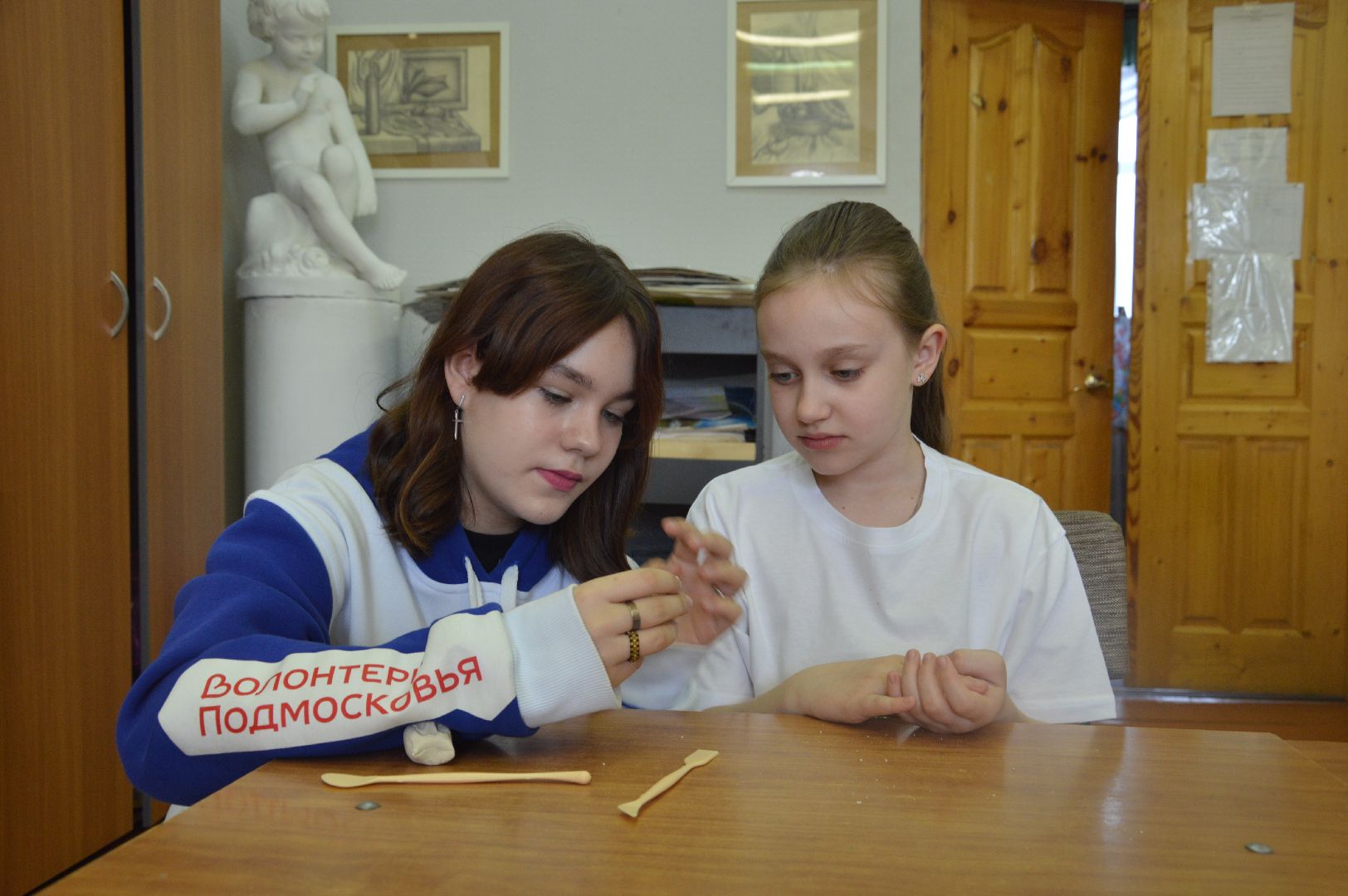 Шатура, Созвездие, Волонтёры, мастер-класс, лепка, сова