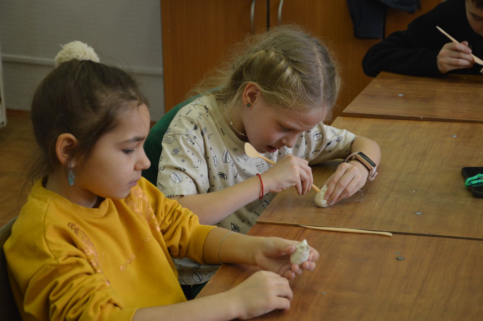 Шатура, Созвездие, Волонтёры, мастер-класс, лепка, сова