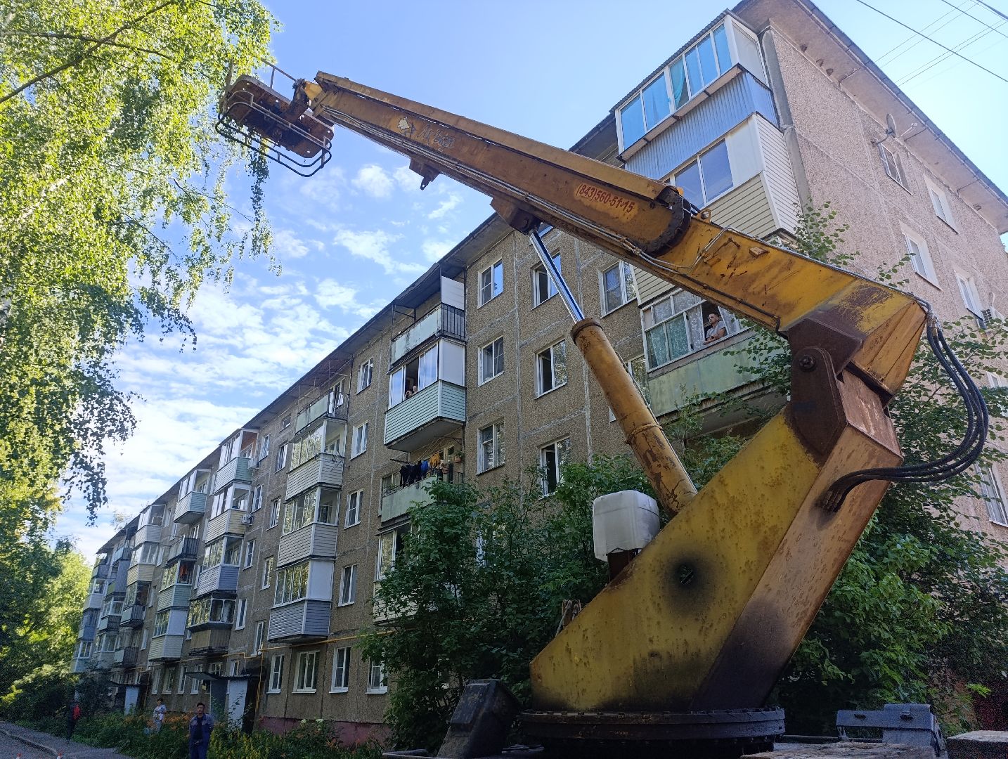 Бронницы, Опиловка деревьев, Строительная 13,Удаление деревьев, МБУ Благоустройство,