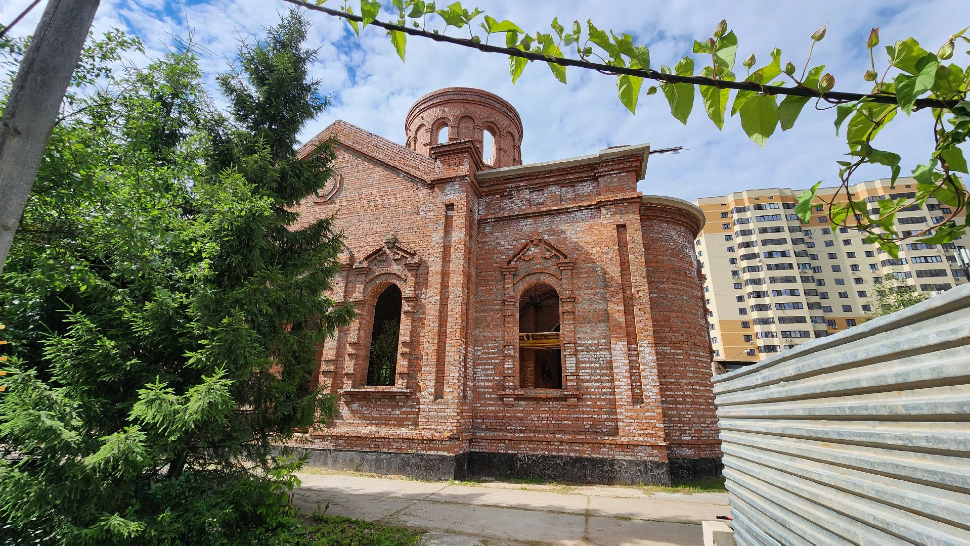 Храм, Лобня, строительство,