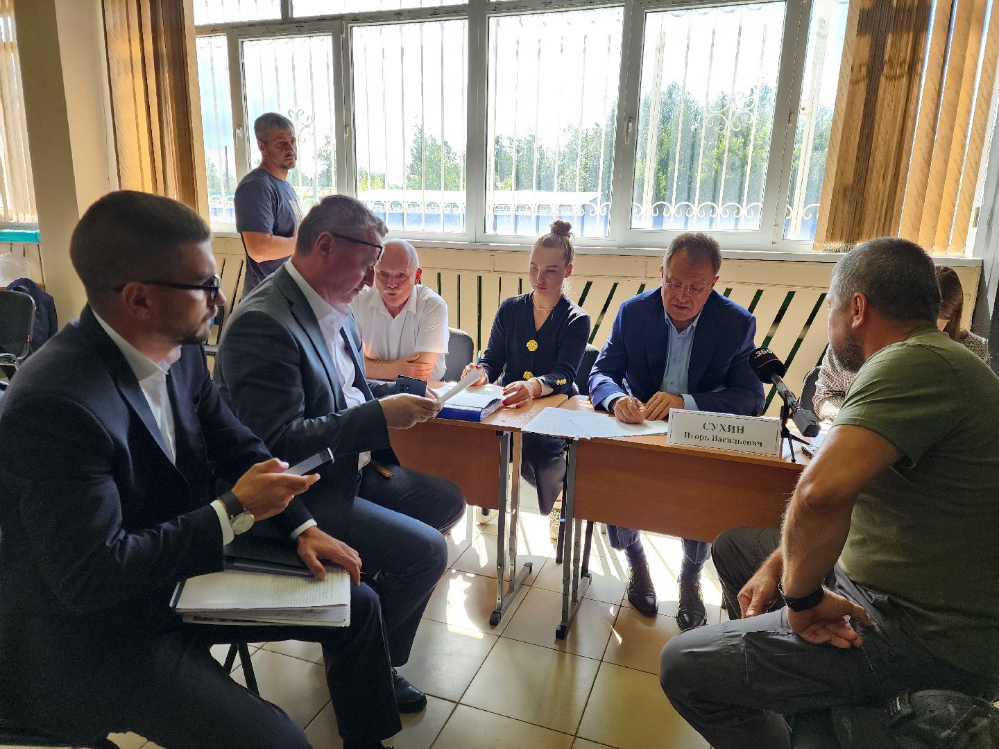 богородский городской округ, электроугли, поселок воровского, выездная администрация, власть, глава округа, общество, жители, благоустройство, озеленение,