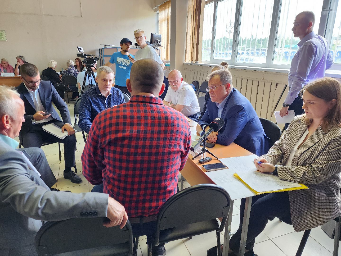 богородский городской округ, электроугли, поселок воровского, выездная администрация, власть, глава округа, общество, жители, благоустройство, озеленение,