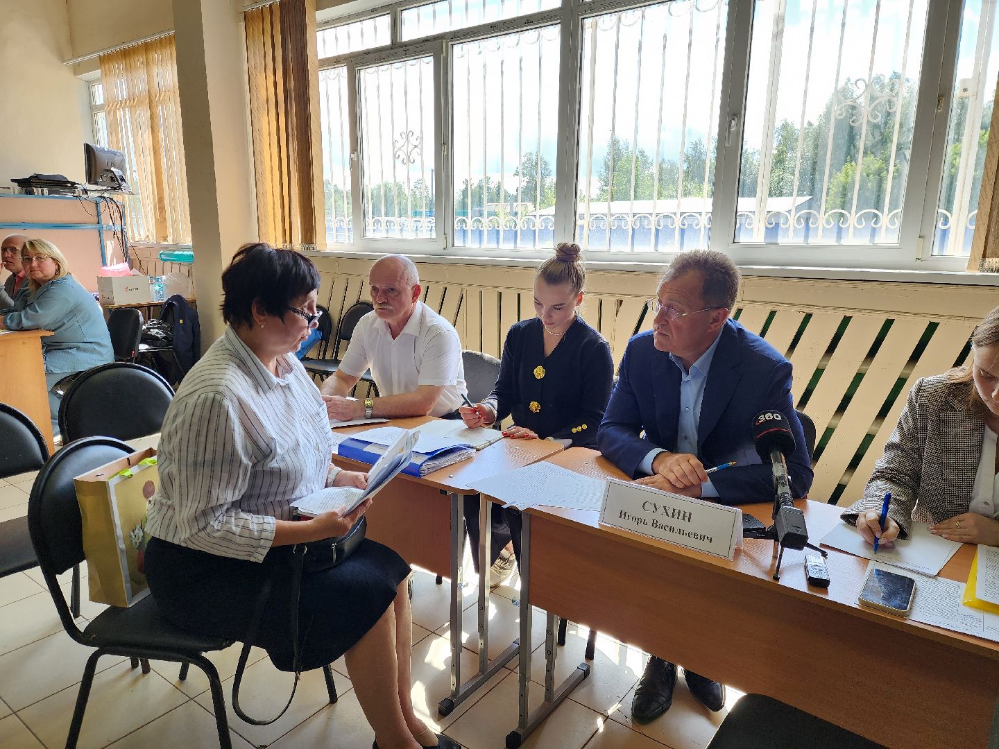 богородский городской округ, электроугли, поселок воровского, выездная администрация, власть, глава округа, общество, жители, благоустройство, озеленение,