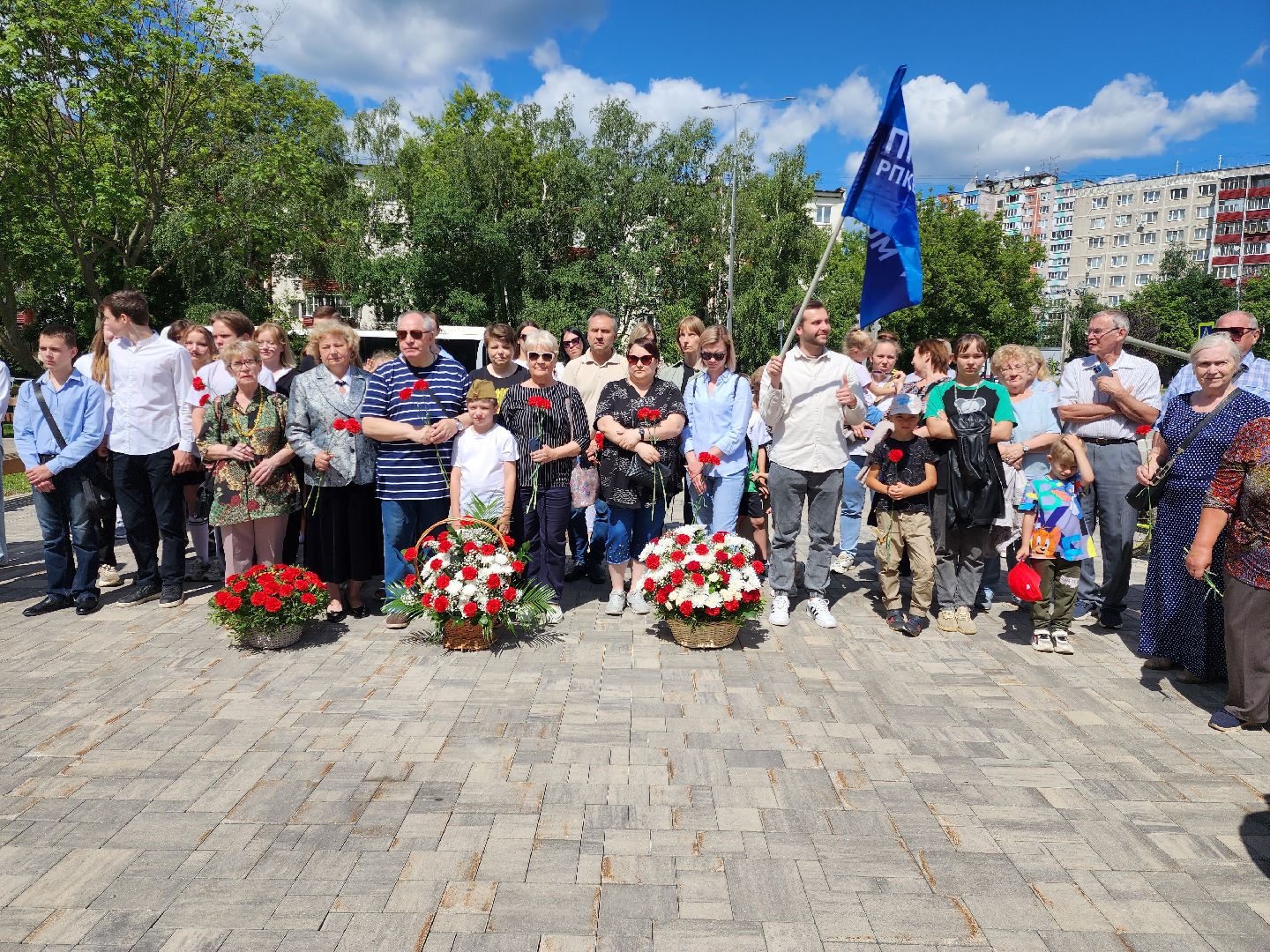раменское, общество, памятное мероприятие, сквер боевой техники,