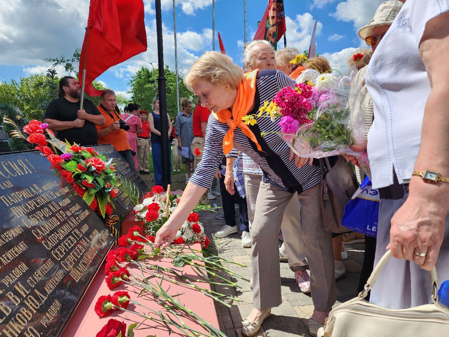 раменское, общество, памятное мероприятие, сквер боевой техники,