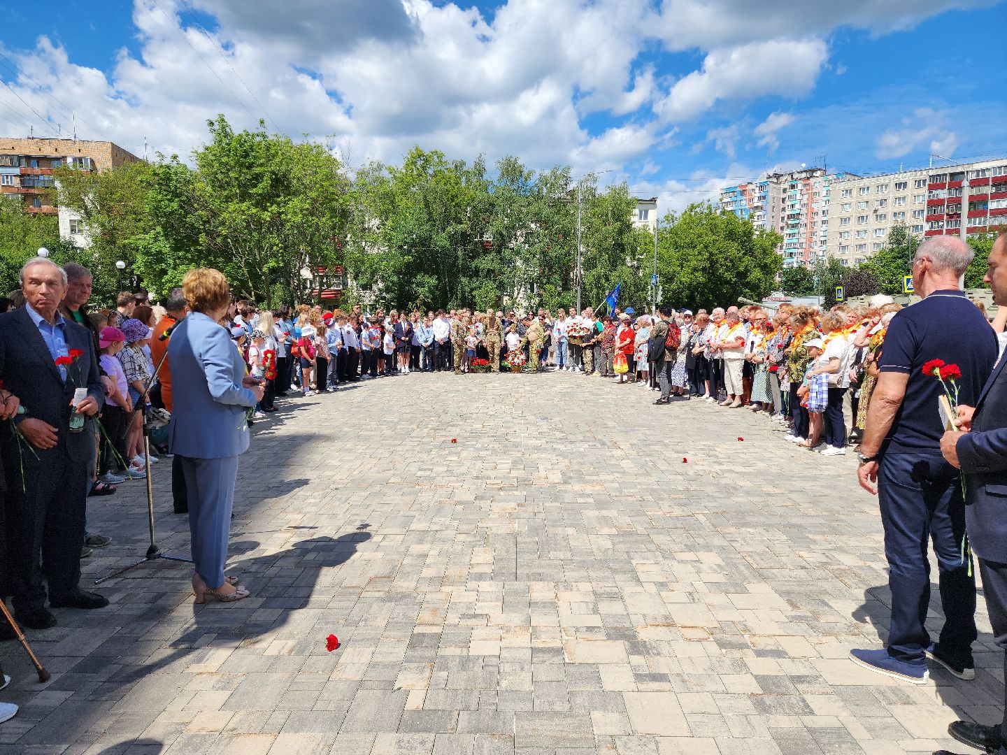 раменское, общество, памятное мероприятие, сквер боевой техники,