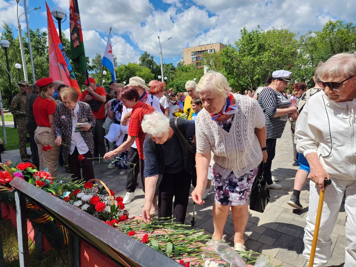 раменское, общество, памятное мероприятие, сквер боевой техники,
