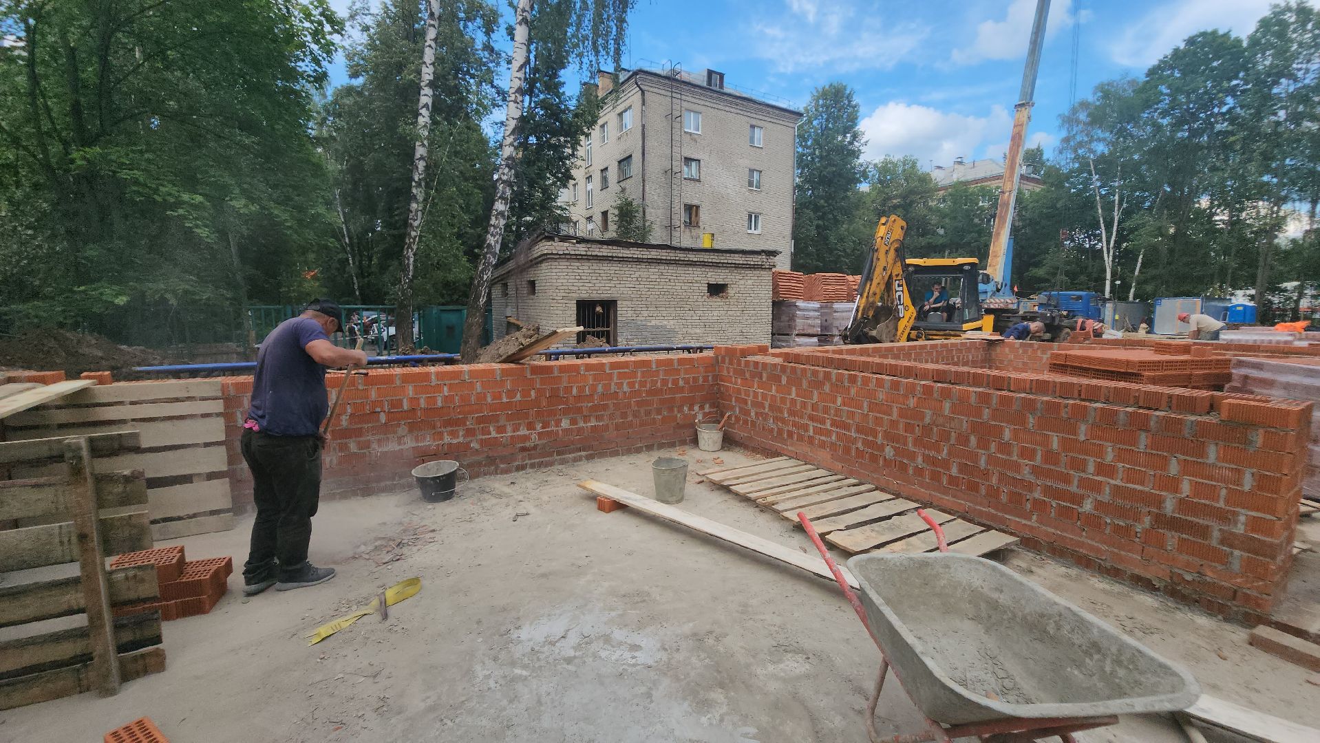 долгопрудный, 11 школа, строительство, Новые школы, владислав юдин,