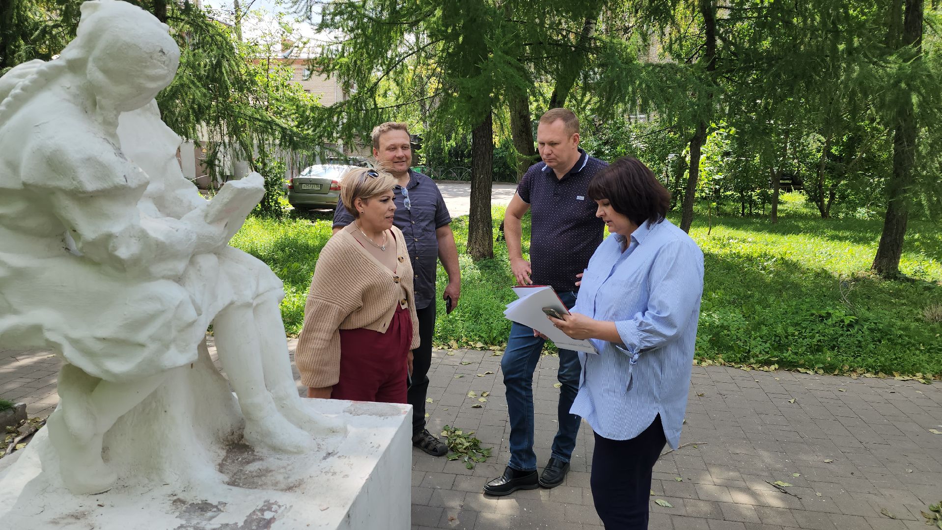 пешие обходы, заместитель главы, Ольга Алферова, жуковский,