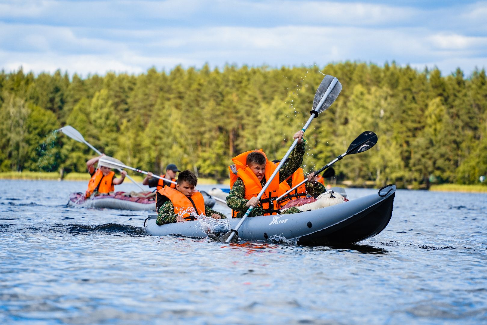 Альфа, военно-патриотический лагерь, Изумрудный, воспитание подростков, Большая Шатура,