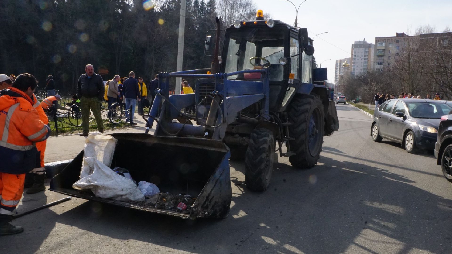Подольск, субботник